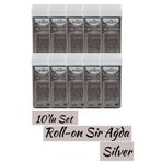 Epizen 10'lu Roll-On Kartuş Ağda Pudralı Silver