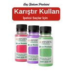 EPİZEN Vitamin Karışımlı Saç Bakım Proteini - Sağlıklı Ve İpeksi Saçlar İçin Özel Ürün 3x70gr