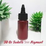 Epoksi Bazlı Kırmızı Parlak Sıvı Sedefli Pigment 30 gr Hobi,sanat,ahşap,magnet