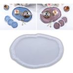 Epoksi Büyük Kristal Köşeli Tepsi Kalıbı 36.3× 26.8 CM