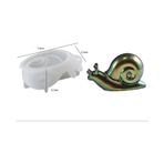 Epoksi İthal Üç Boyutlu Küçük Boy Salyangoz Taş Tozu Silikon Kalıp Hb5021-0056