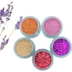 Epoksi Kalıp Cank Epoksi Reçine Sim Glitter Seti , Nail Glitter 5li Sim Tırnak Süsleme Seti, Beton Mum Süsleme Sim