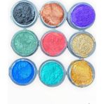Epoksi Kalıpları Epoksi Mini Sedef Toz Pigment Boya Seti , Epoksi Renk Pigment Boya