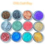 Epoksi Kalıpları Epoksi Reçine Mini Sedef Toz Pigment Boya Seti , Epoksi Renk Pigment Set