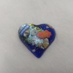 Epoksi Mıknatıslı Magnet Deniz Kabuklu Kalp Tasarım Kemer Yazılı Buzdolabı Süsü