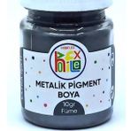 EPOKSİ REÇİNE METALİK SEDEFLİ PİGMENT TOZ BOYA FÜME 10 GR