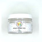 Epoksi Reçine Metalik Sedefli Pigment Toz Boya Inci Beyazı Renk 50 G