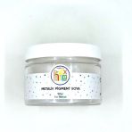 Epoksı Recıne Metalık Sedeflı Pıgment Toz Boya Incı Beyazı Renk 50 Gr