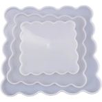 Epoksi Reçine Silikon Kalıp Ithal Üç Katlı Kek Meyvelik Silikon Kalıp HB300215-0014 - ÇOKLU - Beyaz