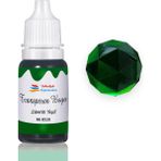 Epoksi Reçine Transparan Boya Pigment Şeffaf Epoksi Boyası 20 ml Zümrüt Yeşil - 8520 - YESİL---8520