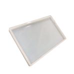 Epoksi Silikon Kalıp Tepsi Kalıbı Dikdörtgen 20X30 CM