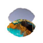 Epoksi Silikon Kalıp YERLİ Oval Dalgalı Nişan ve Söz Tepsi Kalıbı 34.5X24.5 CM