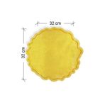 Epoksimax Yuvarlak Kıvrık Kenar Tepsi 32cm - Epoksi Reçine Döküm Çalışmaları/premium Seri Silikon Kalıp