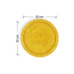 Epoksimax Yuvarlak Tepsi 32cm - Epoksi Reçine Döküm Çalışmaları/premium Seri Silikon Kalıp