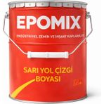 Epomix Sarı Yol Çizgi Boyası 10 kg (Akrilik bazlı kaliteli)