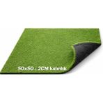 Epomix Suni Çim Kaplı Kauçuk Karo Zemin Kaplama (50X50)