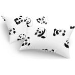Eponj Home 2li Yastık Kılıfı Dinolar Beyaz 50X70 cm - 50 x 70 cm