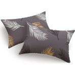 Eponj Home 2li Yastık Kılıfı Olivia Altın-Gri 50X70 cm - 50 x 70 cm