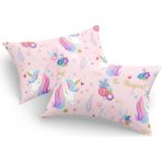 Eponj Home 2li Yastık Kılıfı Unicorn Dreams Pembe 50X70 cm - 50 x 70 cm