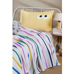 Eponj Home Baskılı Pike Takımı Tek Kişilik Funny Sarı