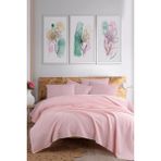 Eponj Home Ecocel Pike Örtü Battal 220 x 230 cm Karde Pudrapembe