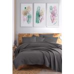 Eponj Home Ecocel Pike Örtü Battal King 240x230cm Karde Antrasit