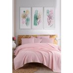 Eponj Home Ecocel Pike Örtü Battal King 240x230cm Karde PudraPembe