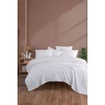 Eponj Home Ecocel Pike Örtü Battal MegaKing 260x230cm Karde Beyaz