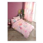 Eponj Home EP-027094 Unicorn Dreams Pembe Kolay Ütülenir Tek Kişilik Nevresim Takımı