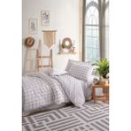 Eponj Home Nevresim Takımı Tek Kişilik Artus Gri - 160 x 220 cm