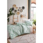 Eponj Home Nevresim Takımı Tek Kişilik Post Suyeşili - Su Yeşili - 160 x 220 cm