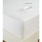 Eponj Home Sıvı Geçirmez Lastikli 100x200 cm Beyaz Çarşaf Tek Kişilik