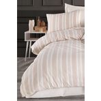 Eponj Home Sport Çizgili Nevresim Takımı Tek Kişilik Soft Line