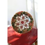 Eporselen Aşk-I Zer 30 cm Çini Tabak - Renkli