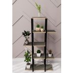 Eportatif Füme 1350 Dekoratif Metal 5 Raflı Saksılık Çiçeklik