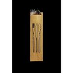 Eposet Çatal Kaşık Baskılı Çizgili Şamua Kese Kağıdı 7X28 cm 2 kg - 1 Adet