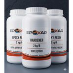 Epoxar Şeffaf Epoksi Reçine 6.00 kg | 2:1 Profesyonel Set | UV Dayanımlı Sararmaz | Masa Zemin Kaplama İçin