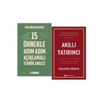 Epsilon Yayınevi 15 Örnekle Adım Adım Açıklamalı Teknik Analiz + Akıllı Yatırımcı / 2 Kitap Set