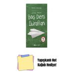 Epsilon Yayınevi Boş Ders İtirafları-Cetvel Takımı + Yapışkanlı Not Kağıdı
