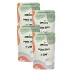 Epsom Tuzu 4'lü Set (4x1000 GR) İngiliz Tuzu Katkısız, Banyo Tuzu Ayak Banyosu Peeling 4 Kg