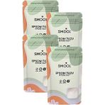Epsom Tuzu 4'lü Set (4x1000 GR) İngiliz Tuzu Katkısız, Banyo Tuzu Ayak Banyosu Peeling 4 Kg