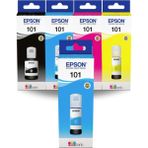 Epson 101 Ecotank L4260 Orjinal 4 Renk Mürekkep Takımı+ 1 Mavi Hediye 101 112 1- X1 103 664 673 112 - Açık Siyah