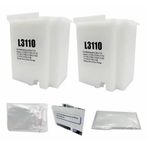 Epson 103 L3150 ile uyumlu Yazıcı Süngerli Atık Mürekkep Tankı Atık Kutusu Waste Ink Pad 2 Adet