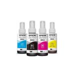 Epson 664 C13T66464A L3060 4 Renk Şişe Mürekkep Takımı