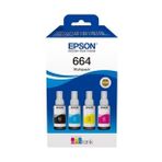 Epson 664 L3050 Kutulu Multipack Mürekkep Seti