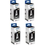 Epson 664 L365 Uyumlu Dörtlü Black Mürekkep Takımı - Siyah