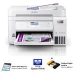 Epson Çok Fonksiyonlu Renkli Tanklı Wi-Fi Yazıcı Çift Yönlü Baskı Tarama Adf Özellikli Ethernet Usb Bağlantılı Renkli Lcd Ekranlı Akıllı Tank Yazıcı