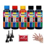 Epson L Serisi Tanklı Yazıcılar İçin +++Plus Mürekkep Seti 5x100 ml.