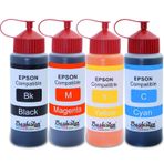 Epson L3070 için Mürekkep Seti (4x500 ml) 15000 Sayfa Baskı