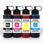 Epson L655 için Mürekkep Seti (4x500 ml) 15000 Sayfa Baskı